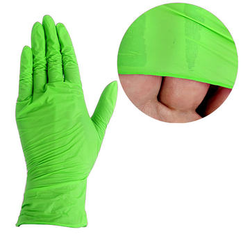 Рукавички нітрилові MediOk без тальку Emerald зелені S 100 шт (0304680)