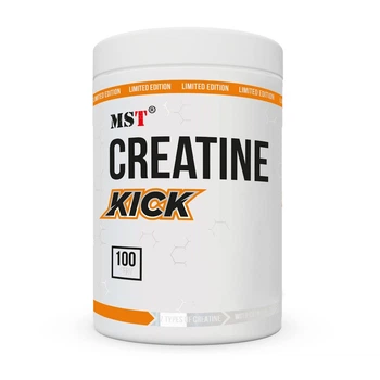Креатин Creatine Kick, 1 кг Зеленое яблоко MST 000293061