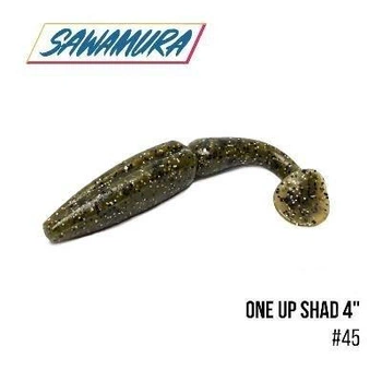 Віброхвіст Sawamura One'Up Shad 4" (6 шт.) (045),FS0631477
