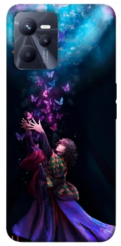 TPU чохол Demsky Anime evolution 7 Клинок, який знищує демонів (Demon Slayer: Kimetsu no Yaiba) для Realme C35