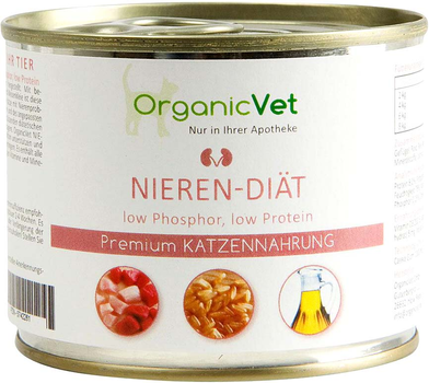 Mokra karma dla kotów OrganicVet dieta nerkow 200 g (4050001103770)