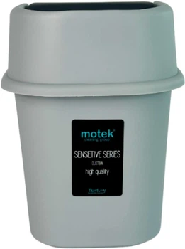 Контейнер для сміття Motek пластик 3 л Сірий (CPY-112)