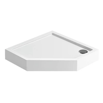 Душевой поддон Dusel D402 пятиугольный, 90х90х13,5 см