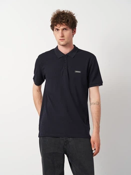Поло довге чоловіче Calvin Klein Jeans 11338.3 2XL (52) Темно-синє (smt2000000020310)