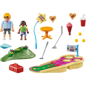 Zestaw do zabawy z figurkami Playmobil My Life Mini Golf 33 elementow (4008789714497)