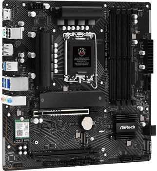 Płyta główna ASRock B760M PG Lightning WiFi (s1700, Intel B760, PCI-Ex16)