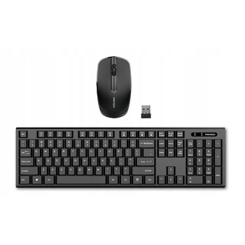 Беспроводная Клавиатура и Мышь Fantech WK893 Silent Click Цвет Черный