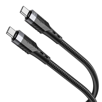 USB Borofone BU35 60W Type-C to Type-C 1,2m Колір Чорний