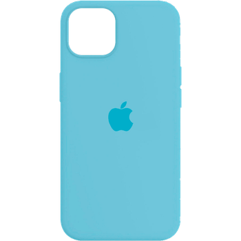 Чохол iPhone 17 Silicone Case Full sea blue