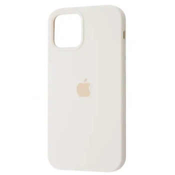 Чохол iPhone 17 Pro Max Silicone Case Full antique white