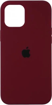 Чохол iPhone 17 Pro Silicone Case Full marsala