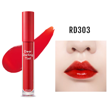 Тинт для губ Etude House Dear Darling Water Gel Tint гелевий RD303 Chily Red