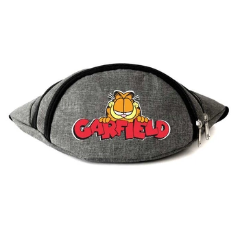Сумка Бананка на пояс Гарфилд (Garfild-07) Cappuccino Toys серая