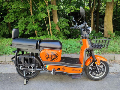 Електровелосипед Sparta Mriya (1200W; 72V-20Ah) помаранчевий