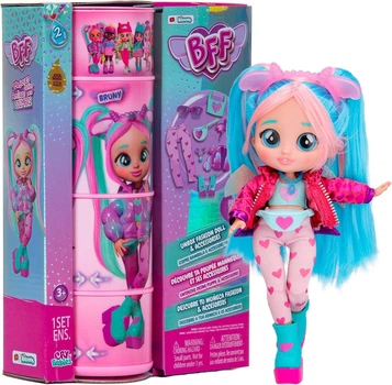Кукла Cry Babies BFF Bruny Fashion Doll - Модная кукла Бруни с 9 + сюрпризами(908383) - игрушки от IMC Toys