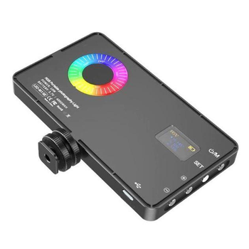 Лампа светодиодная RGB накамерная LED свет Mamen LED-M1se 10W 4000 mA