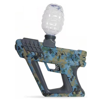 Водяний Пістолет автомат із гідрогелевими кульками на воді Water Bullet Gun Дитячий Бластер Camo