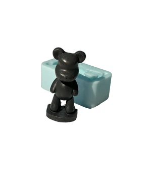 Силиконовая форма молд для свечей и мыла Bearbrick