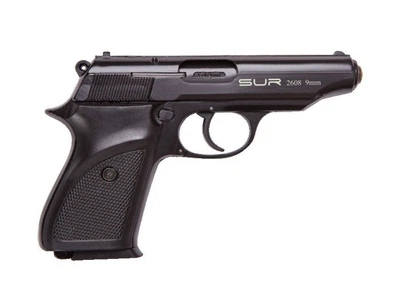 Стартовый сигнальный пистолет SUR 2608 + дополнительный магазин (9 mm)