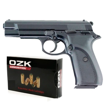 Стартовый сигнальный пистолет SUR 1607 + 50 холостых патронов Ozkursan (9 mm)