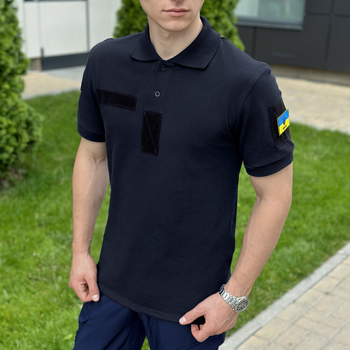 Поло Pobedov Loft Batal Военное Темно-синий 4XL TSpl2 9304XLdb