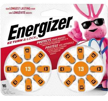Батарейка Energizer Zinc Air 13 16 шт