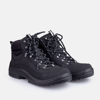Чоловічі зимові черевики Kuoma Walker Pro High Teddy 1931-03 40 26.3 см Чорні (6410901473409)