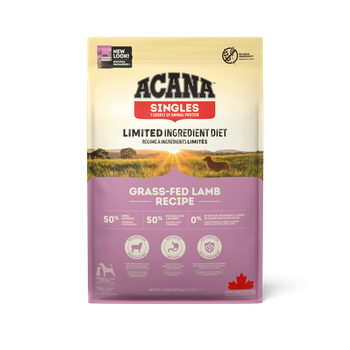 Сухой гипоаллергенный корм для собак всех пород ACANA Grass-Fed Lamb 6 кг (a57060)