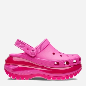 Женские кроксы Crocs Classic Mega Crush Clog 207988-6UB 41/42 (M8/W10) 26 см Розовые (196265257126)