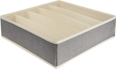 Органайзер для хранения на 5 секций МВМ MY HOME TH-09-05 LIGHT GRAY Светло-серый
