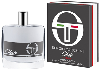 Туалетна вода для чоловіків Sergio Tacchini Club Intense 100 мл (8002135134966)