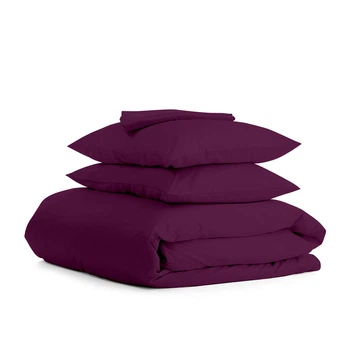 Комплект постільної білизни Cosas DARK CHERRY Двоспальний Ранфорс 180x220 см (4822052385302)