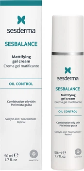 Гель-крем для лица Sesderma Sesbalance Mattifying Gel Cream 50 мл (8429979478252)