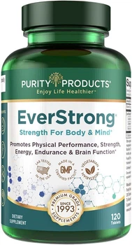 Креатин формула силы и энергии Purity Products EverStrong 120 таблеток