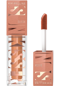 Рідкі рум'яна для обличчя Maybelline New York Sunkisser з ефектом сяяння 08 Shades On 4.7 мл (3600531668464)