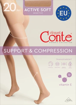 Колготи жіночі ACTIVE SOFT 20 р.5, Natural