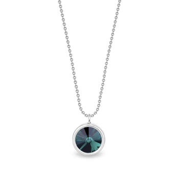 Срібний кулон Spark зі Swarovski Birthday Stone NB1122SS29EM