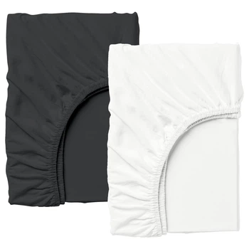 Набор простыней на резинке Cosas WHITE / BLACK 160x200x20 2 шт (4822052062135)