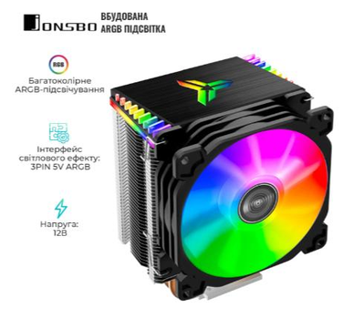 Кулер Jonsbo CR-1400 ARGB Black