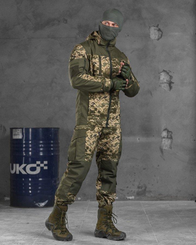 Тактичний військовий костюм гірка Faber ( Куртка + Штани ), Камуфляж: Піксель, Розмір: L