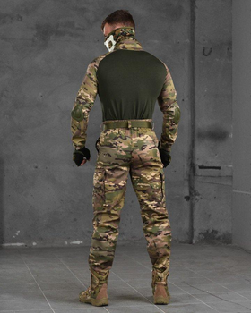 Тактический военный полевой костюм Sinry ( Убакс + Штаны ), Камуфляж: Мультикам, Размер: L