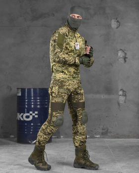 Тактический военный комплект Marok ( Убакс + Штаны ), Камуфляж: Пиксель ВСУ, Размер: M