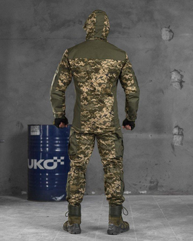 Тактический военный костюм горка Faber ( Куртка + Штаны ), Камуфляж: Пиксель, Размер: M
