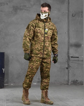 Тактический военный полевой костюм горка Ahiles ( Китель + Штаны ), Камуфляж: Пиксель, Размер: XXXL