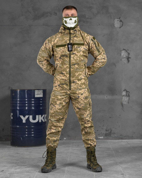 Тактичний костюм військовий Lamar ( Куртка + Штани ), Камуфляж: Піксель ЗСУ, Розмір: XL