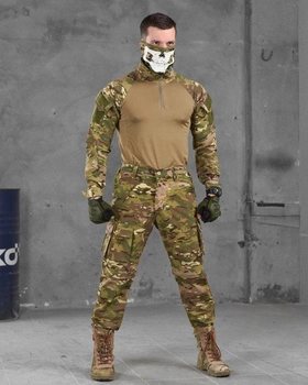 Тактичний військовий польовий костюм Concord ( Убакс + Штани ), Камуфляж: Мультикам, Розмір: S