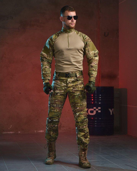 Тактический военный полевой костюм Ranger ( Убакс + Штаны ), Камуфляж: Мультикам, Размер: XL