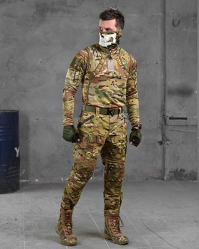 Тактический военный полевой костюм Combat ( Убакс + Штаны ), Камуфляж: Мультикам, Размер: XL