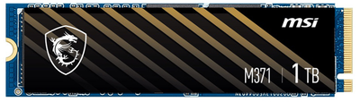 SSD диск MSI Spatium M371 1TB NVMe M.2 2280 PCIe 3.0 x4 3D NAND TLC (S78-440L870-P83)