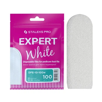 Сменное полотно для педикюрной терки Staleks PRO Expert 10, 100, 30 шт. (4820241067206)